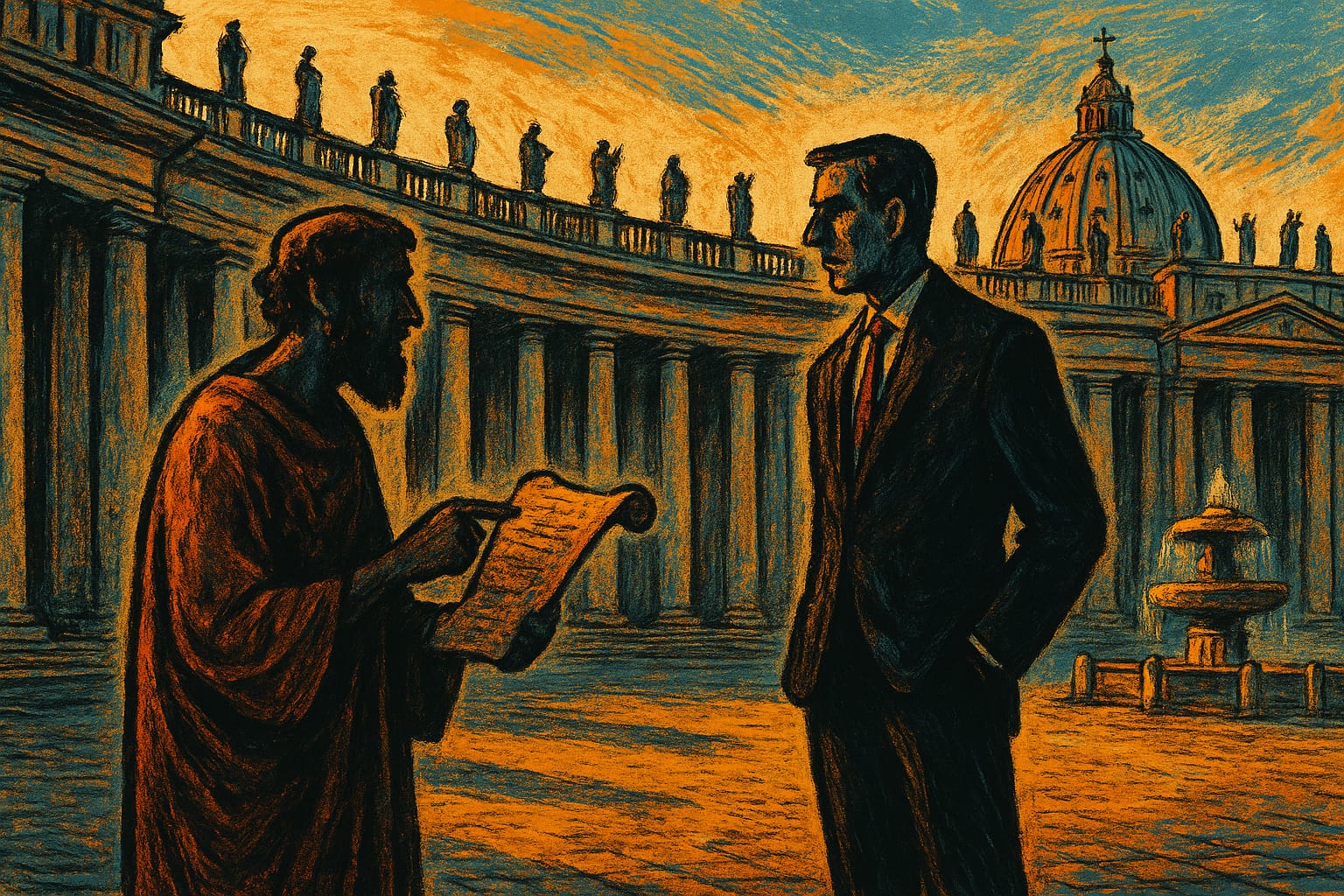 Homo mensura Protagora e Prometeo in Vaticano: relativismo e universale a confronto