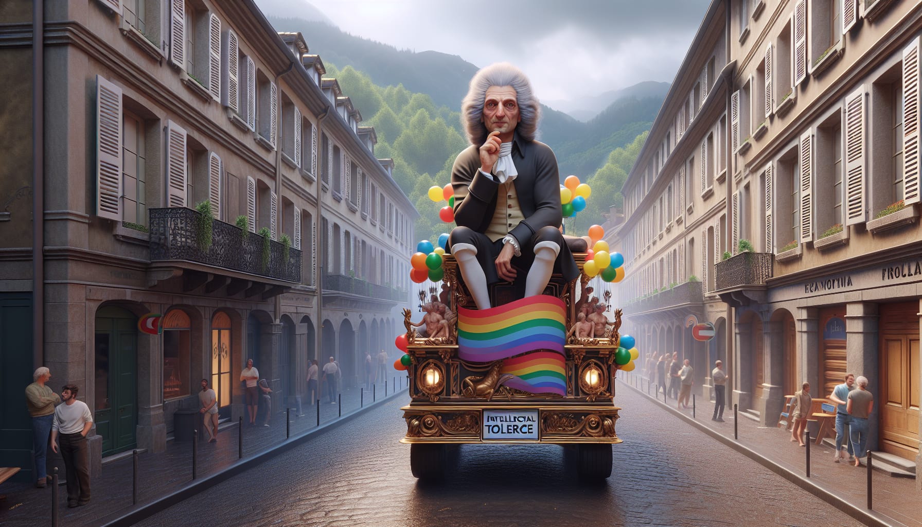 Voltaire tolleranza filosofia pensiero illuminista ritratto del filosofo francese di Ferney