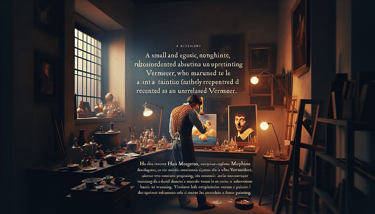 Han van Meegeren falsario olandese che ingannò Hermann Göring con falsi dipinti di Vermeer