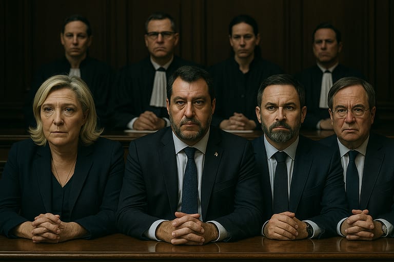 Lawfare magistratura: giudici che decidono chi può governare, caso Le Pen e deriva autoritaria tribunali europei