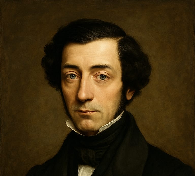 Ritratto di Alexis de Tocqueville – pensatore politico e analista della democrazia